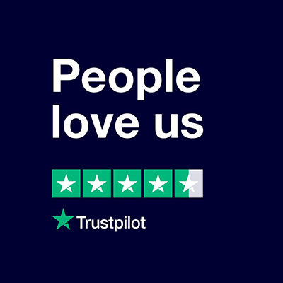 People Love Us - Click Here To See Our Reviews On TrustPilot!